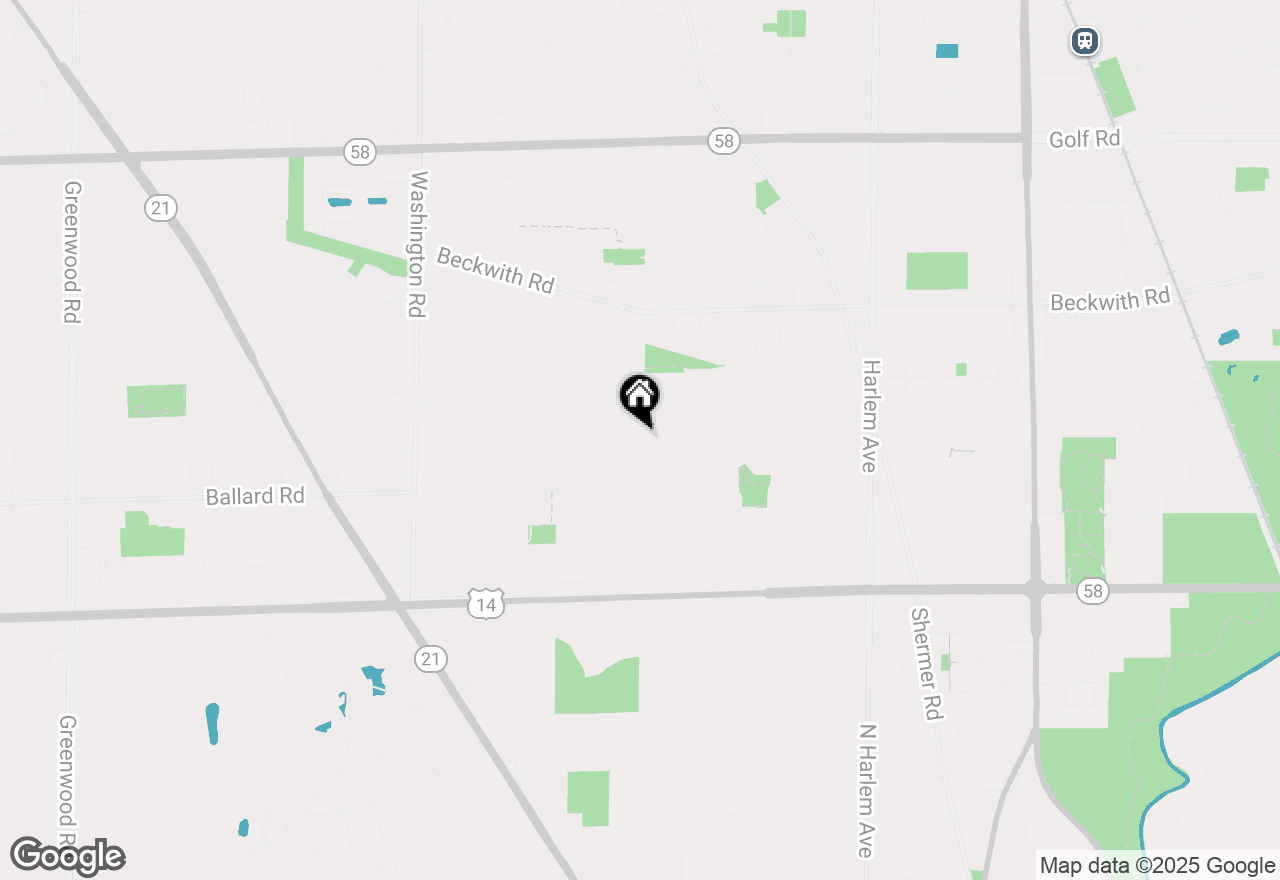 Map of 9043 Oriole Avenue, Morton Grove, IL 60053