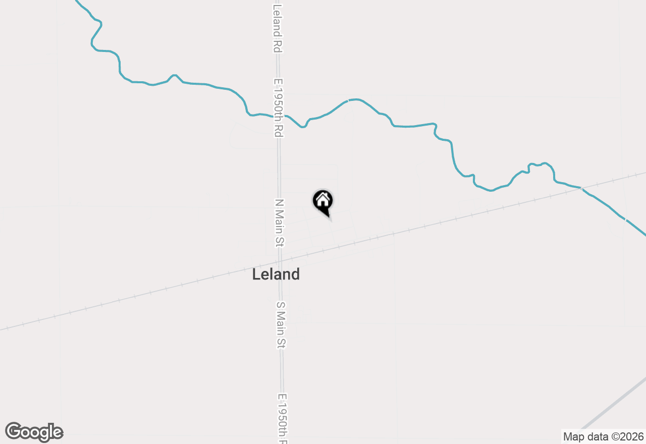 Map of 220 N Elm Street, Leland, IL 60531
