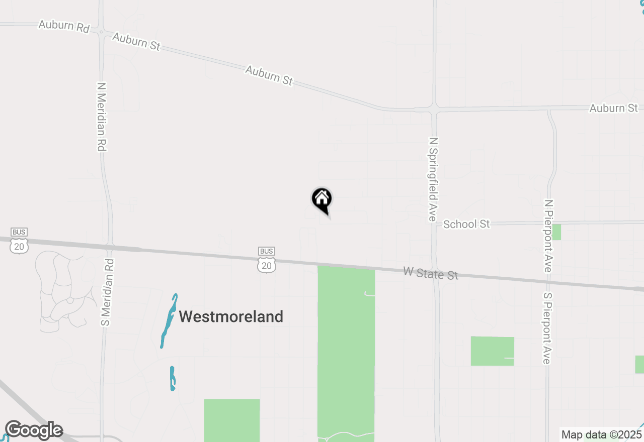 Map of 4433 School Street, Rockford, IL 61101