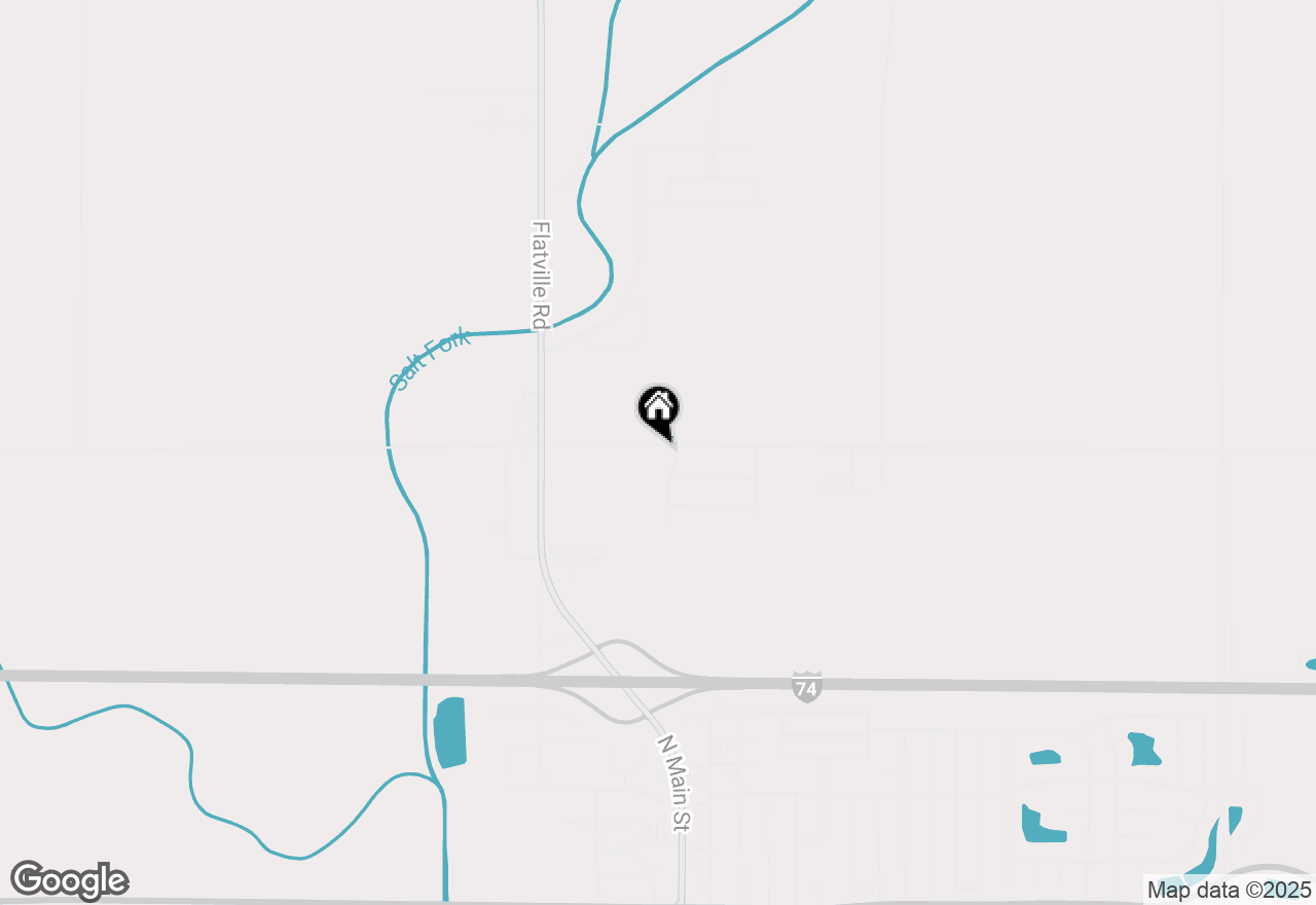 Map of 2225 County Road 1700 N, St. Joseph, IL 61873