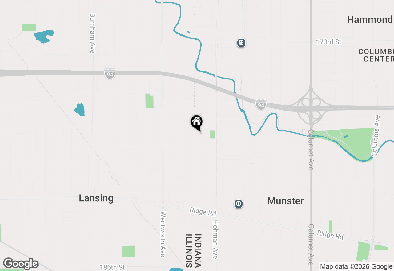 Map of 7821 State Line Avenue, Munster, IN 46321
