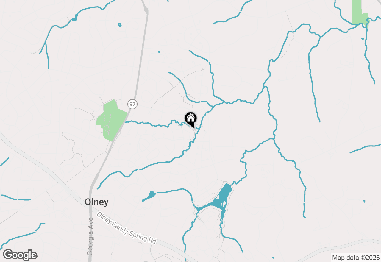 Map of 2527 Little Vista Terrace, Olney, MD 20832