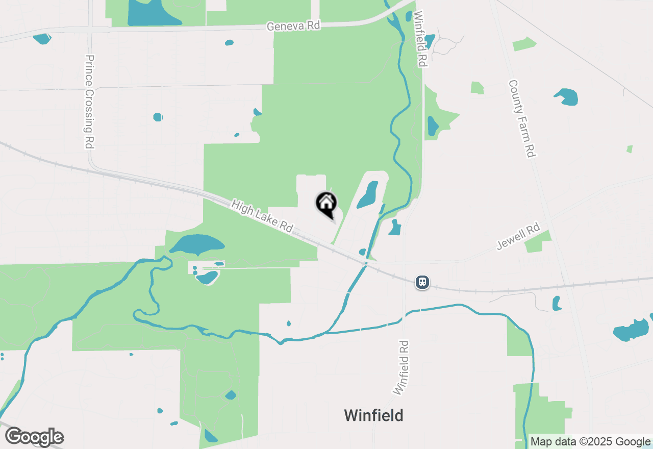 Map of 27W735 N Meadowview Drive, Winfield, IL 60190