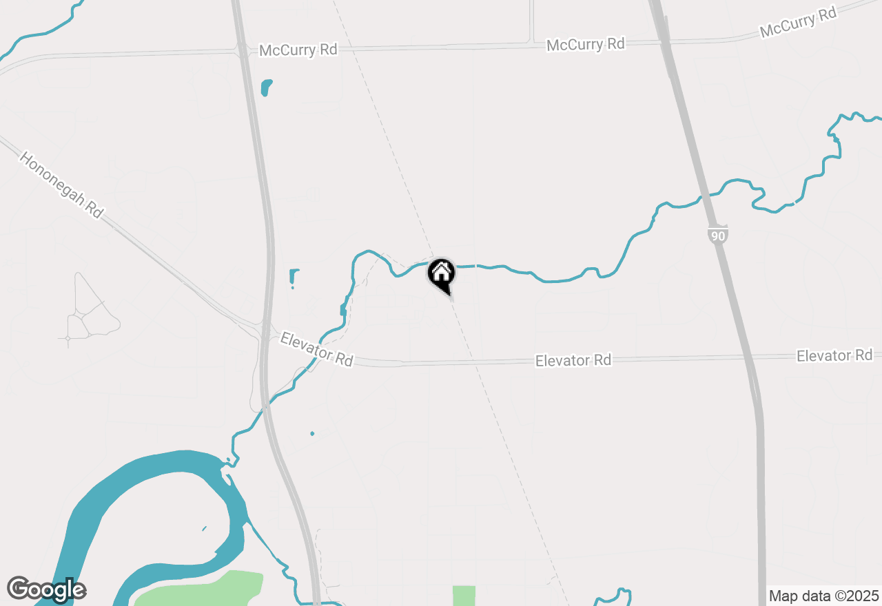 Map of 5694 Oak Village Drive, Roscoe, IL 61073