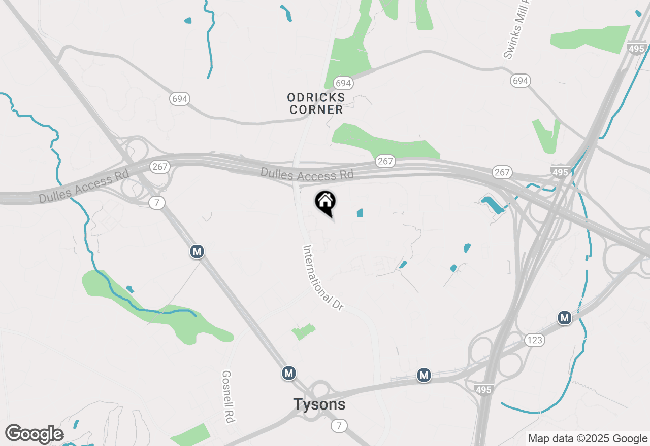 Map of 1525 Lincoln Way #203, Mclean, VA 22102