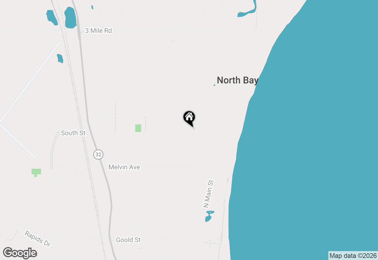 Map of 3307 Erie St, Racine, WI 53402