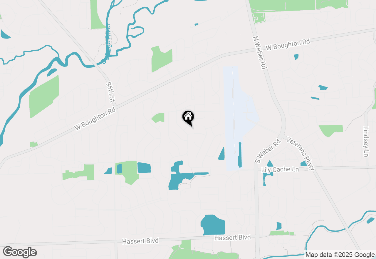 Map of 144 Ash Drive, Bolingbrook, IL 60490