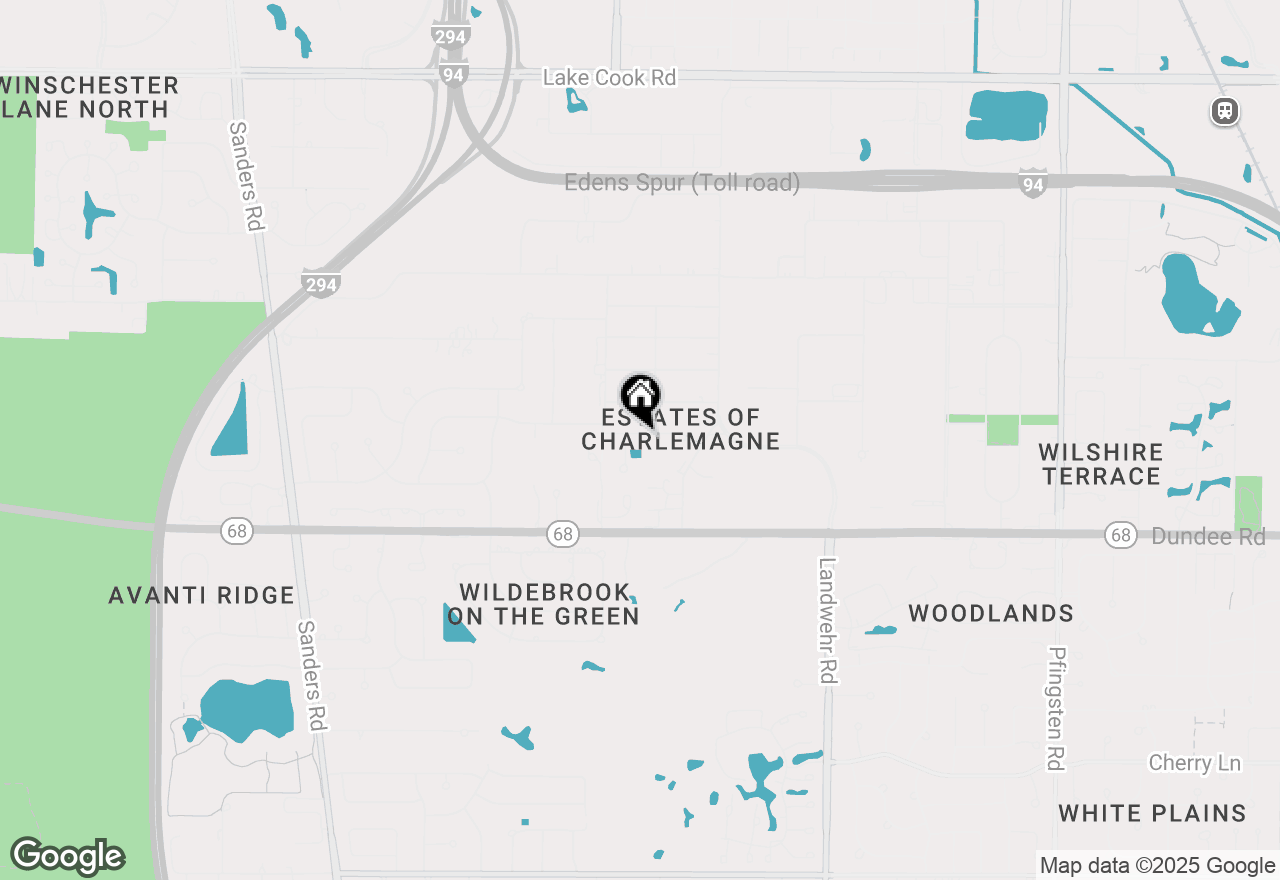 Map of 3535 Dauphine Avenue, Northbrook, IL 60062
