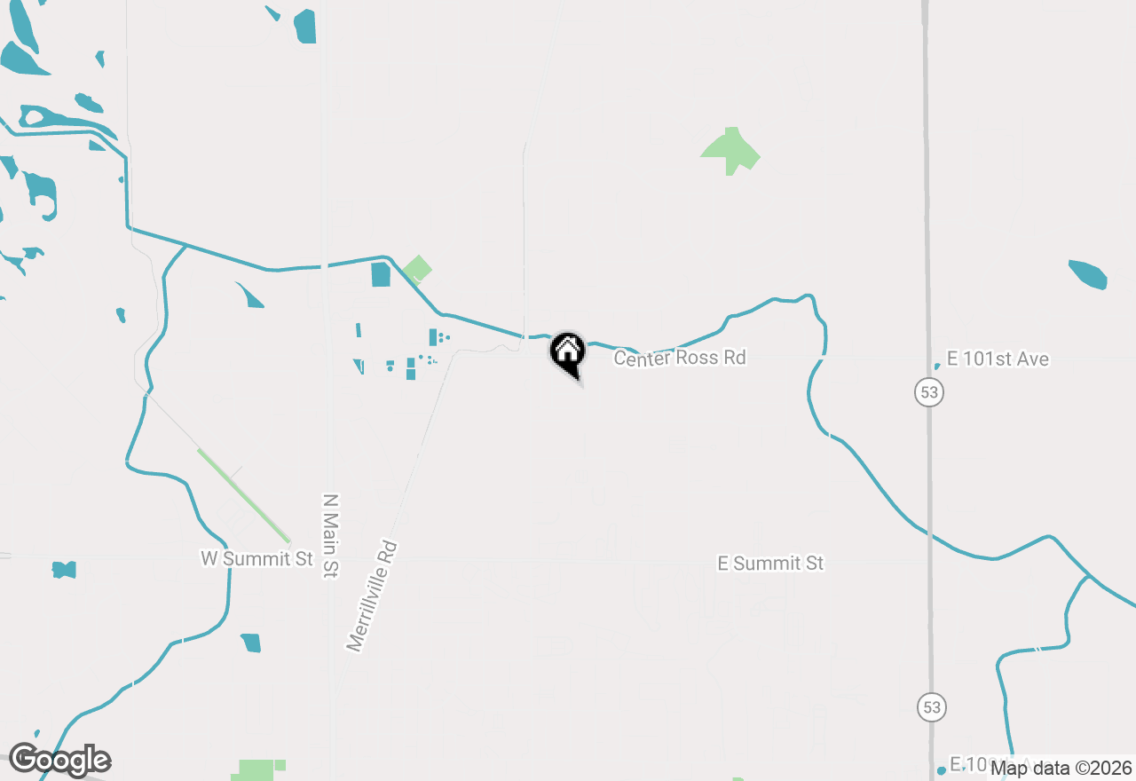 Map of 1346 Parke Drive, Crown Point, IN 46307