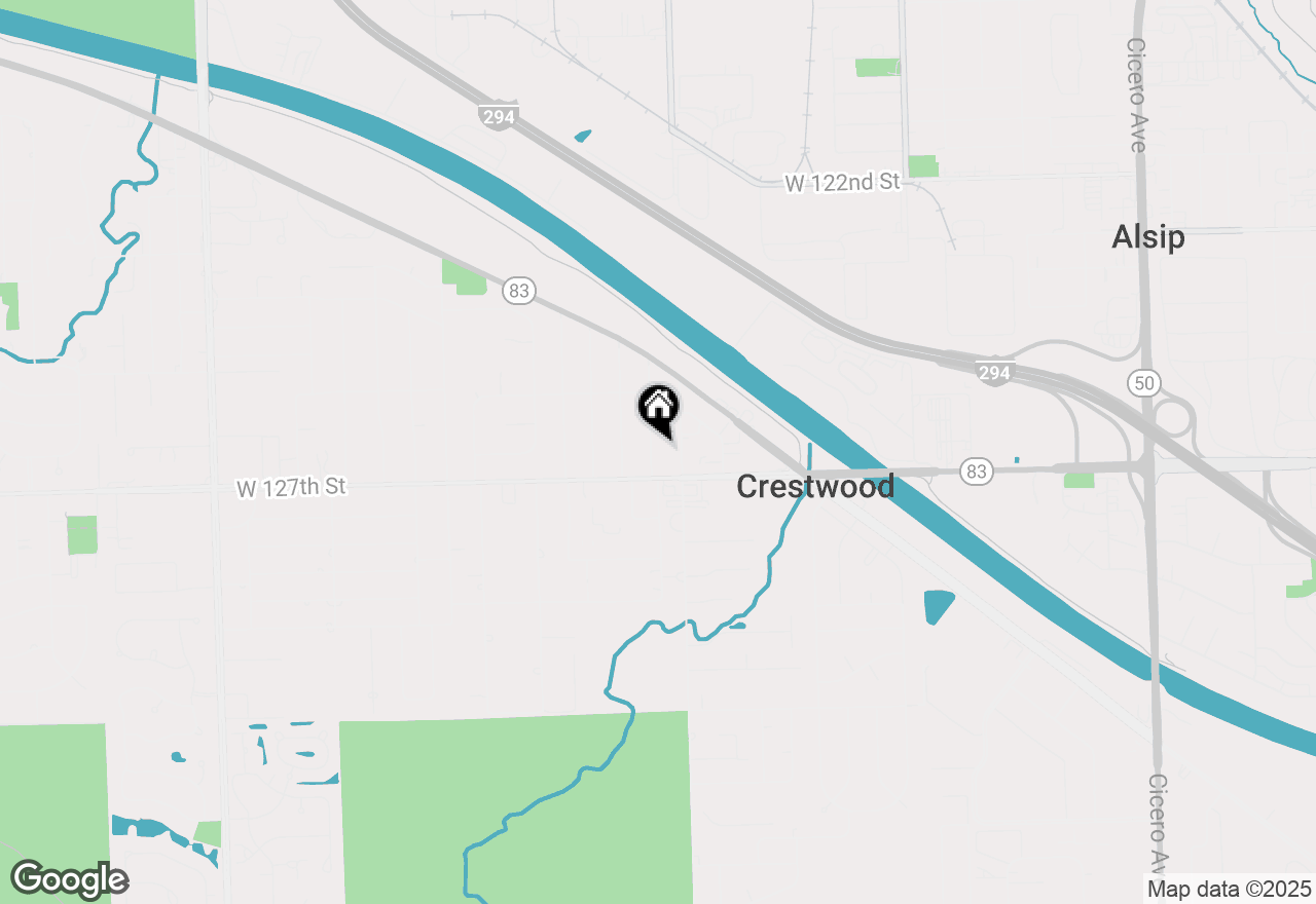 Map of 12649 S Parkside Avenue, Palos Heights, IL 60463