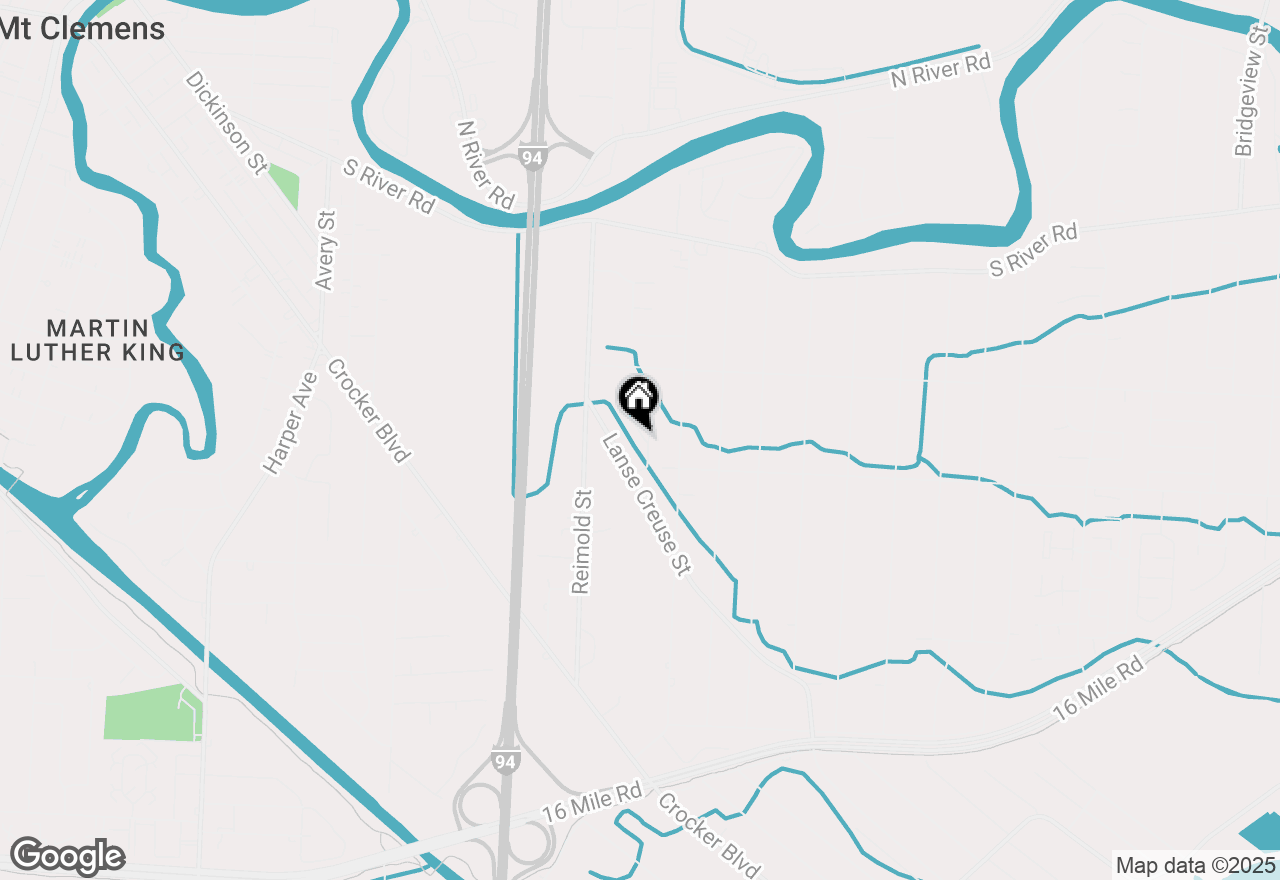 Map of 38770 Lanse Creuse Street, Harrison Township, MI 48045