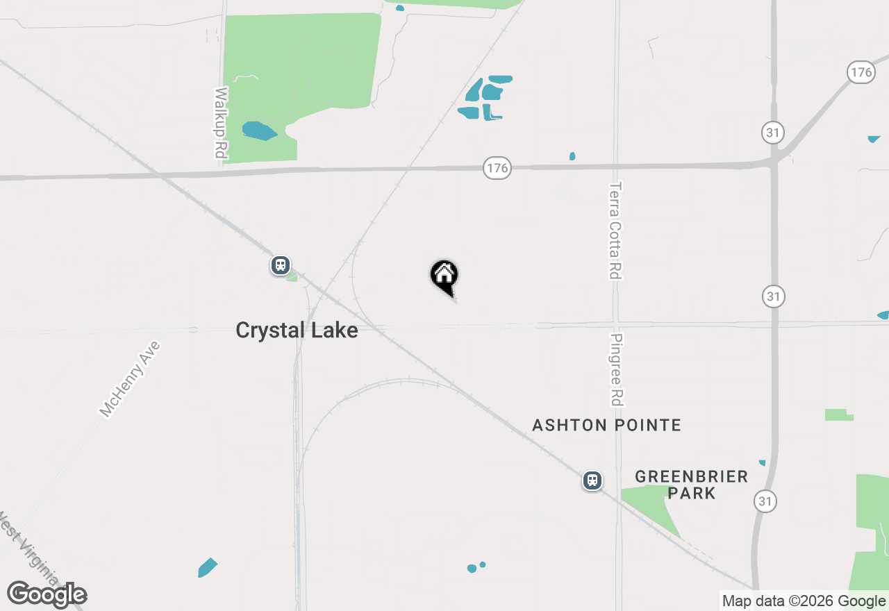 Map of 389 Poplar Street, Crystal Lake, IL 60014