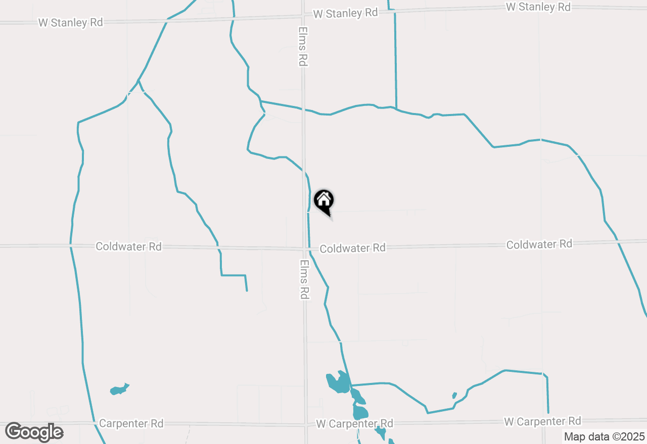 Map of 6491 Clovis Avenue, Flushing, MI 48433