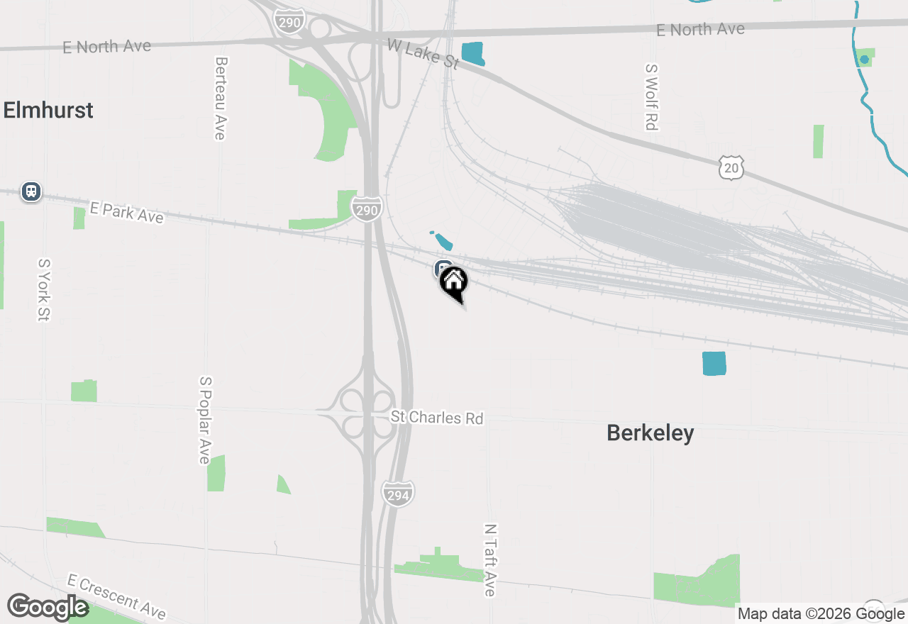 Map of 1103 Arthur Avenue, Berkeley, IL 60163