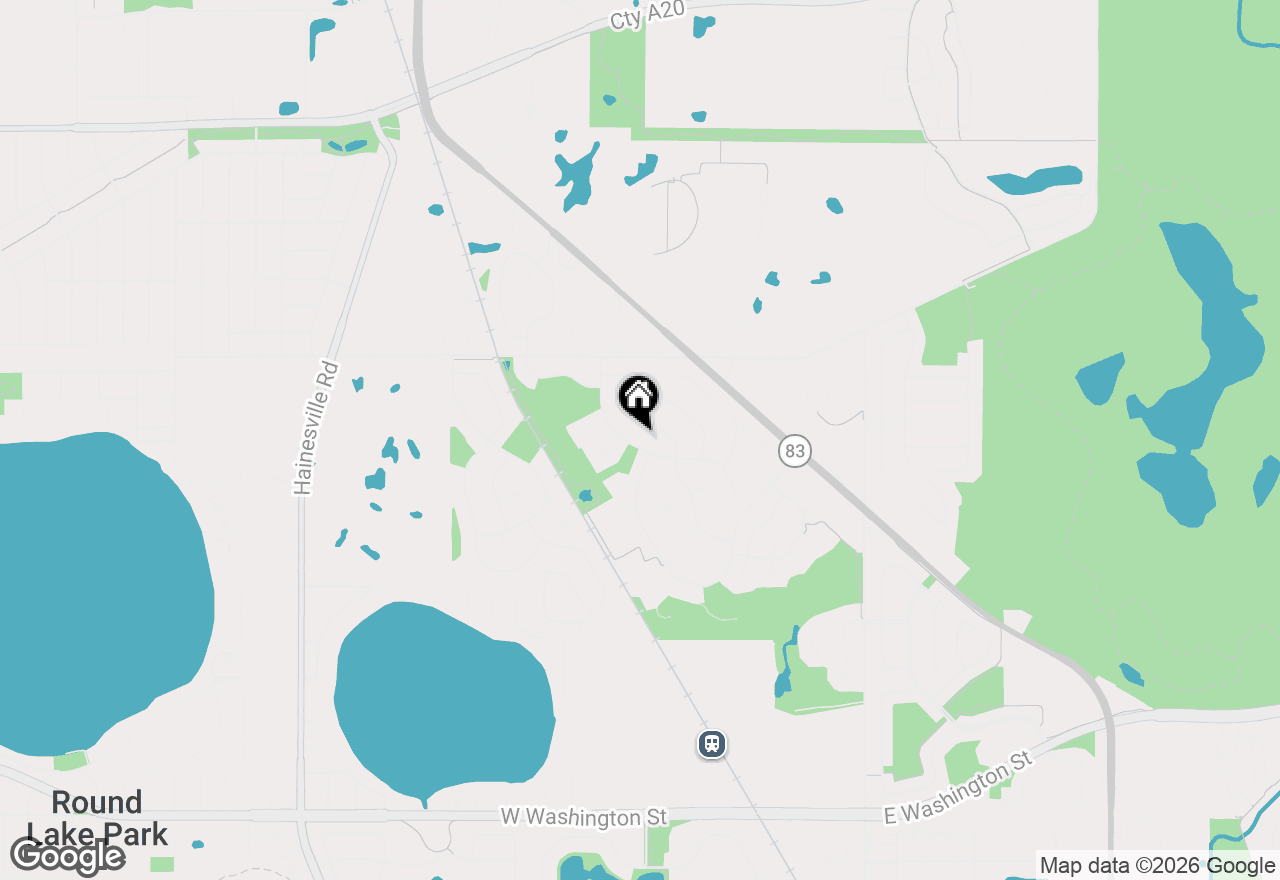 Map of 460 Arlington Lane, Grayslake, IL 60030