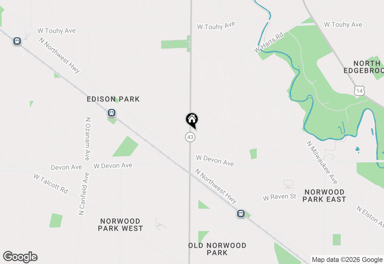 Map of 6561 N Harlem Avenue #3E, Chicago, IL 60631