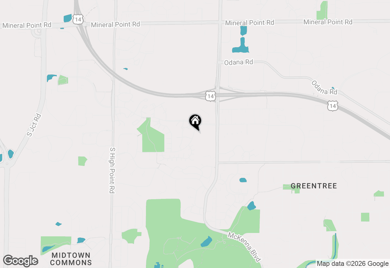 Map of 763 Kottke Drive, Madison, WI 53719