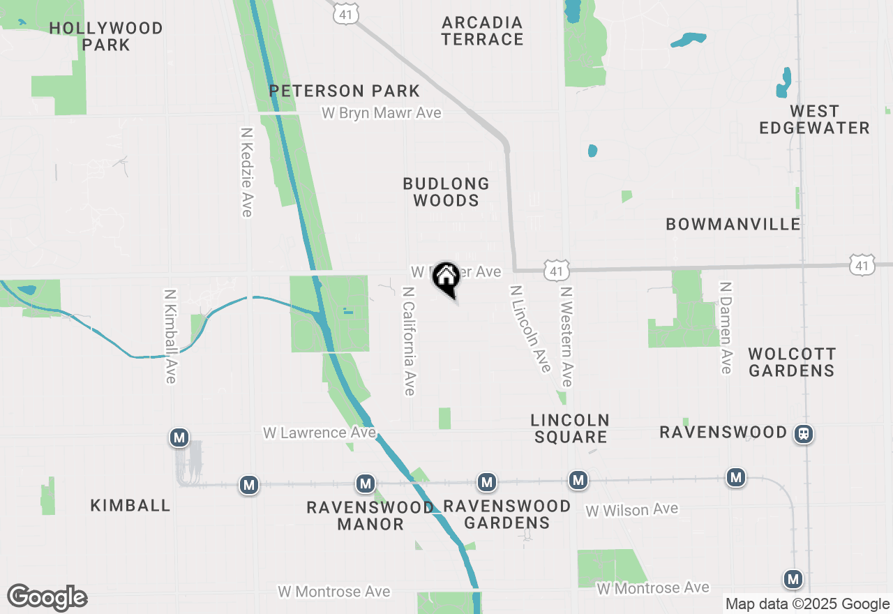 Map of 2700 W Carmen Avenue, Chicago, IL 60625