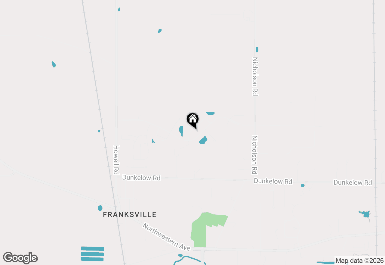 Map of 3837 Scenic Way, Franksville, WI 53126
