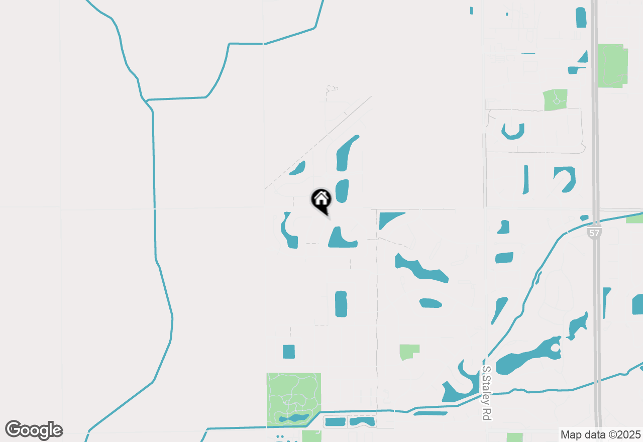 Map of 1603 English Oak Drive, Champaign, IL 61822