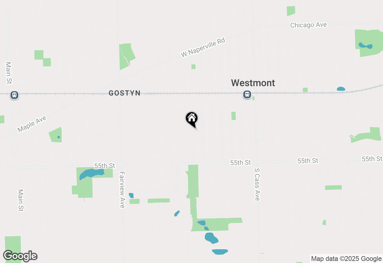 Map of 201 S Williams Street, Westmont, IL 60559