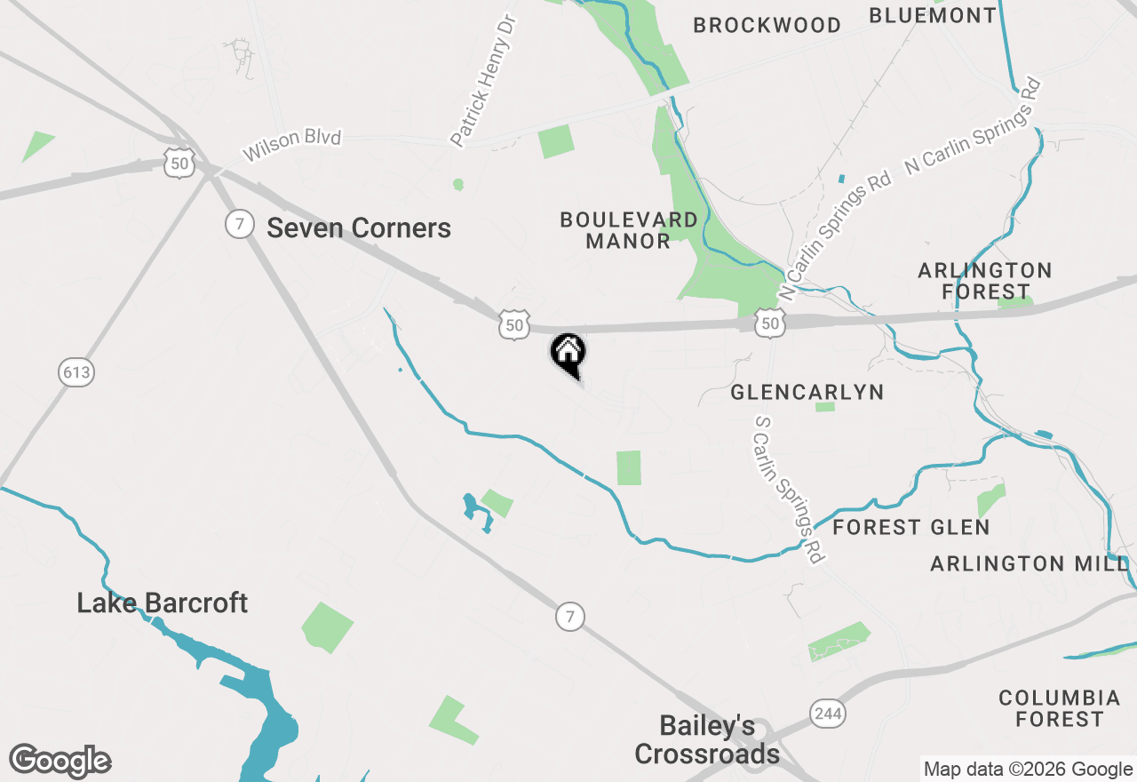 Map of 6004 Jan Mar Drive, Falls Church, VA 22041