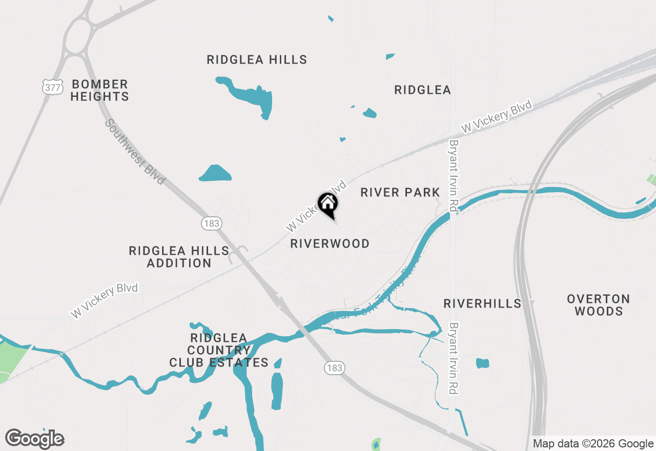 Map of 3211 Rosemeade Drive #1313, Fort Worth, TX 76116