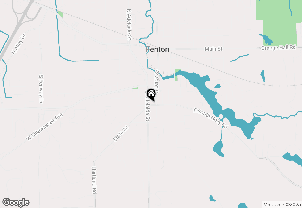 Map of 110 W South Holly Road, Fenton, MI 48430