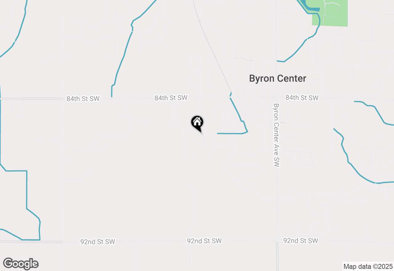 Map of 2845 Ridgecrest Street Sw, Byron Center, MI 49315