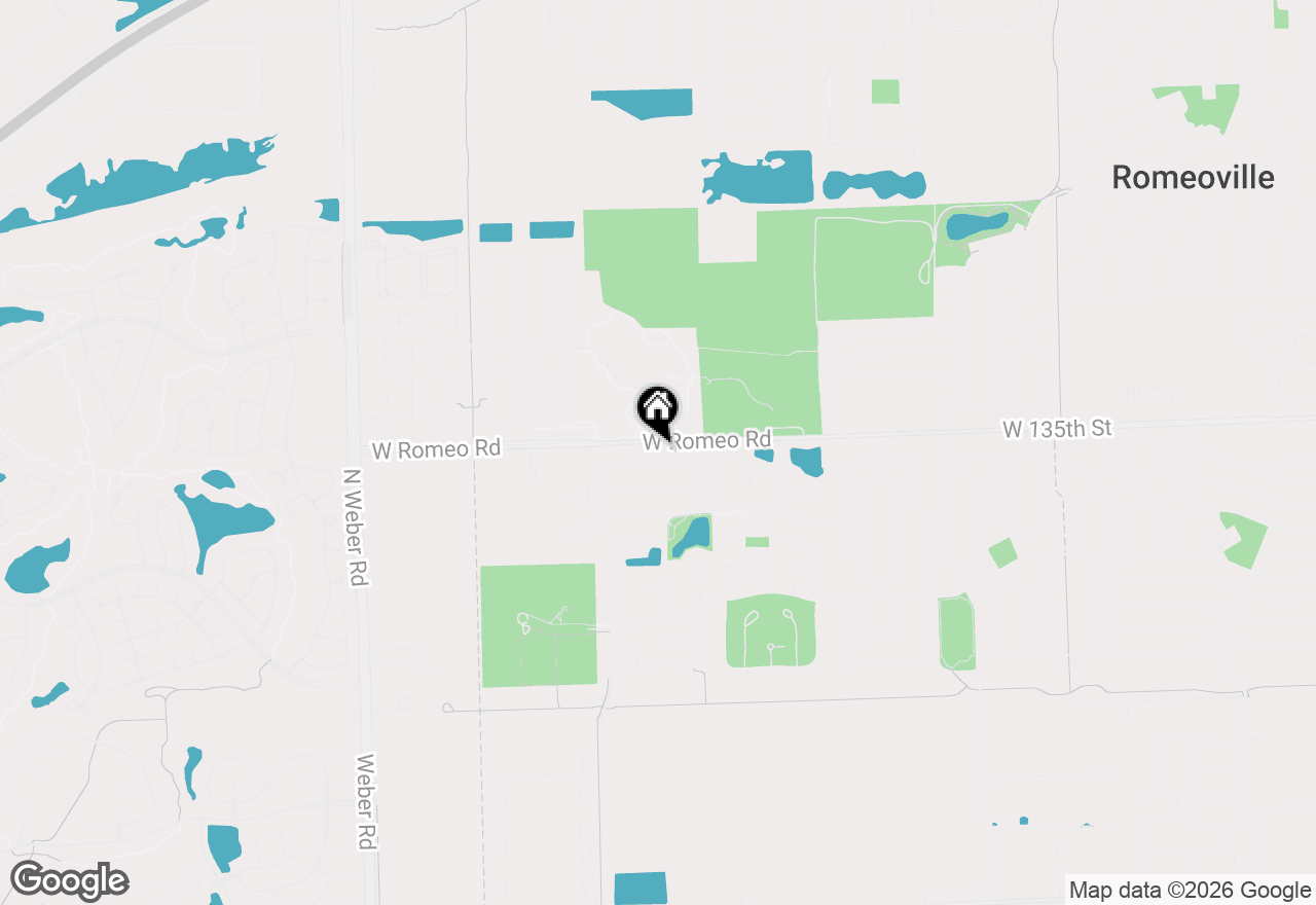 Map of 1038 Redondo Drive, Romeoville, IL 60446