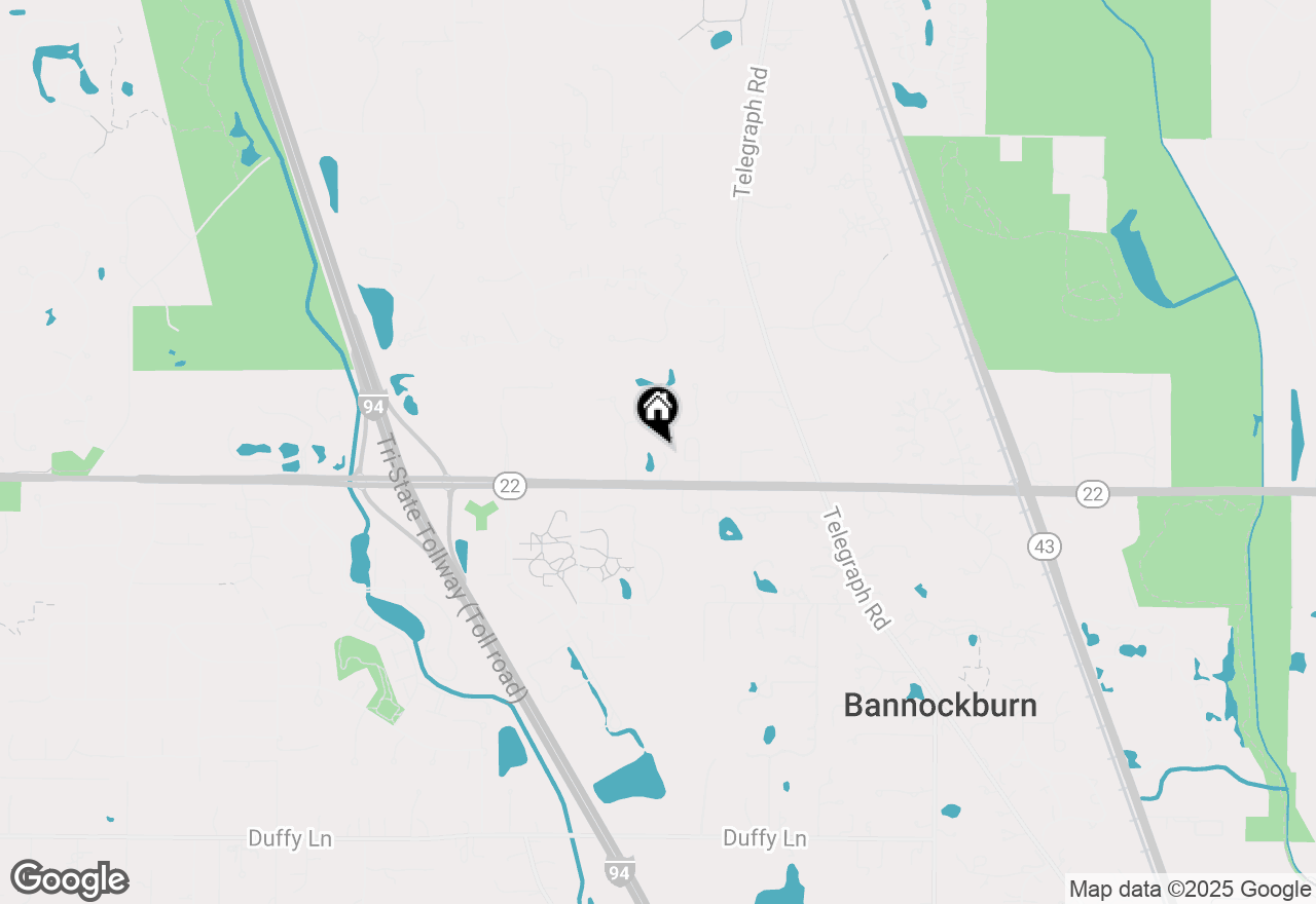 Map of 2000 Half Day Road, Bannockburn, IL 60015