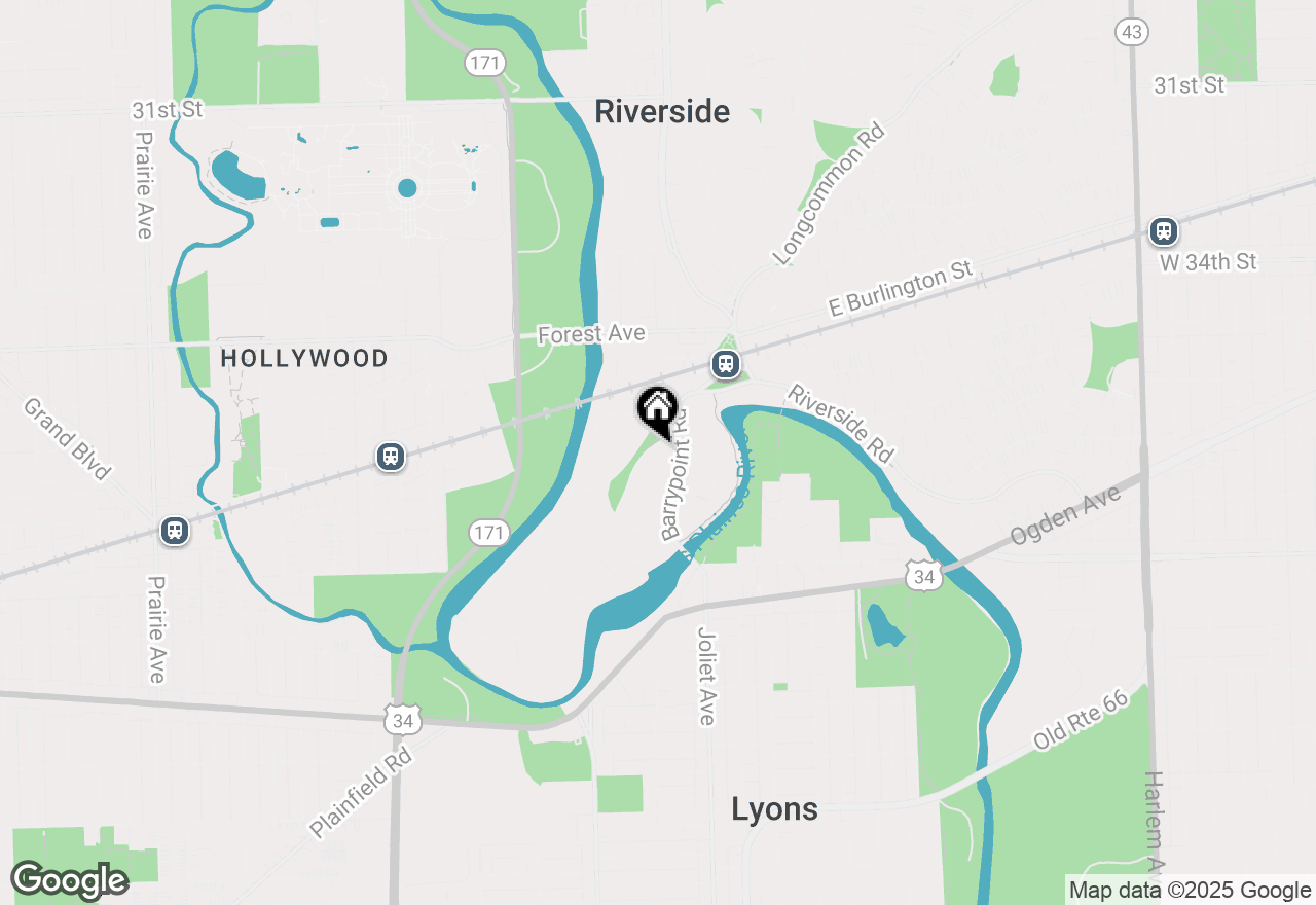 Map of 115 Scottswood Road, Riverside, IL 60546