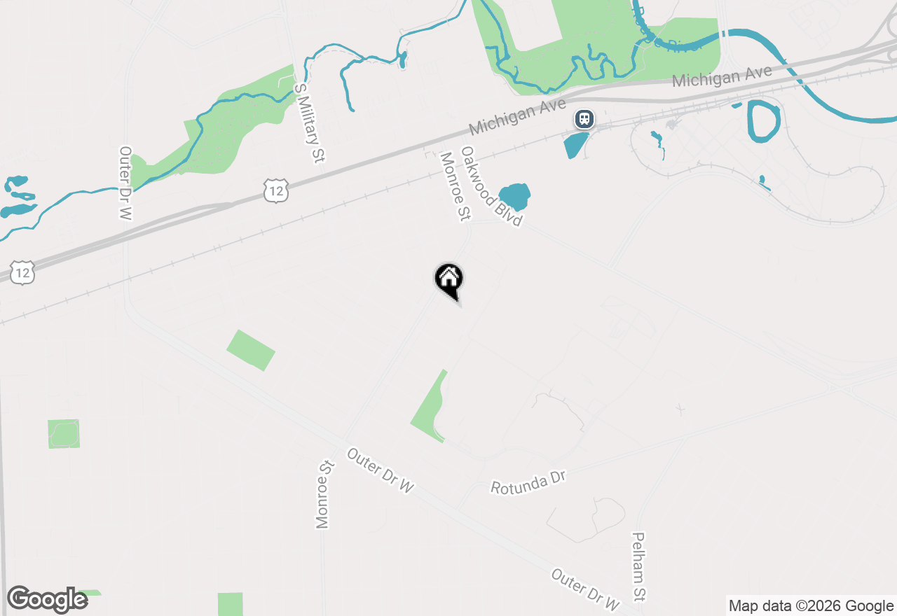 Map of 21709 Tenny Street, Dearborn, MI 48124