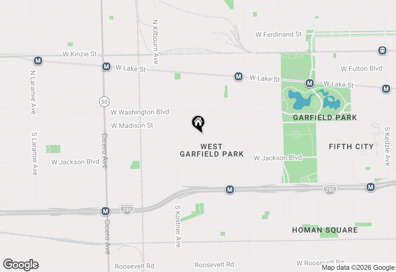 Map of 4245 W Monroe Street, Chicago, IL 60624