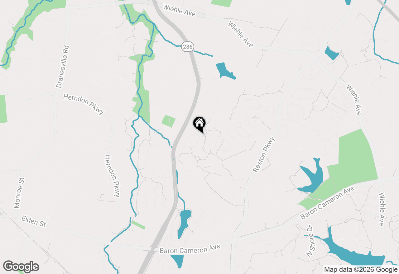 Map of 1552 Poplar Grove Drive, Reston, VA 20194