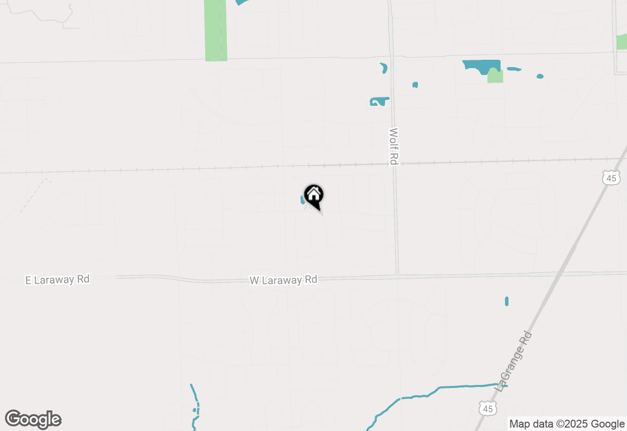 Map of 22125 Jasmine Drive, Frankfort, IL 60423