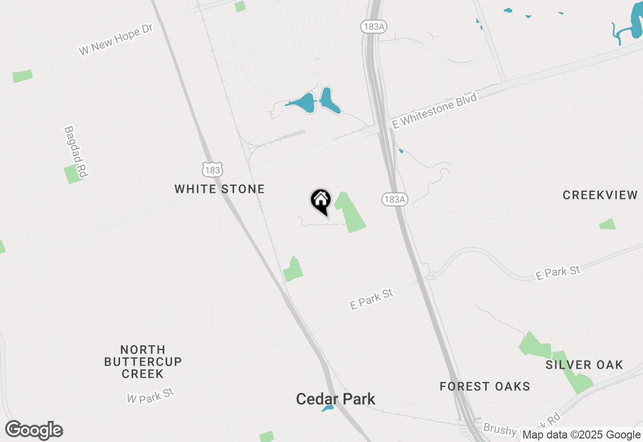 Map of 700 Horizon Trl, Cedar Park, TX 78613