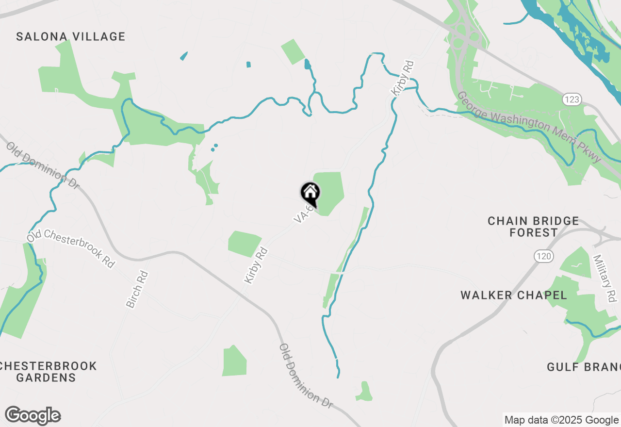 Map of 1603 Kirby Road, Mclean, VA 22101