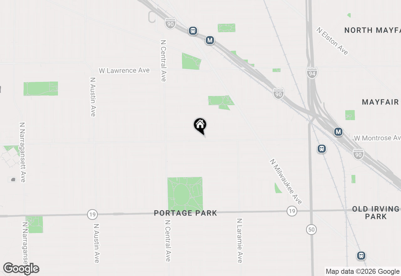 Map of 4410 N Long Avenue #1, Chicago, IL 60630