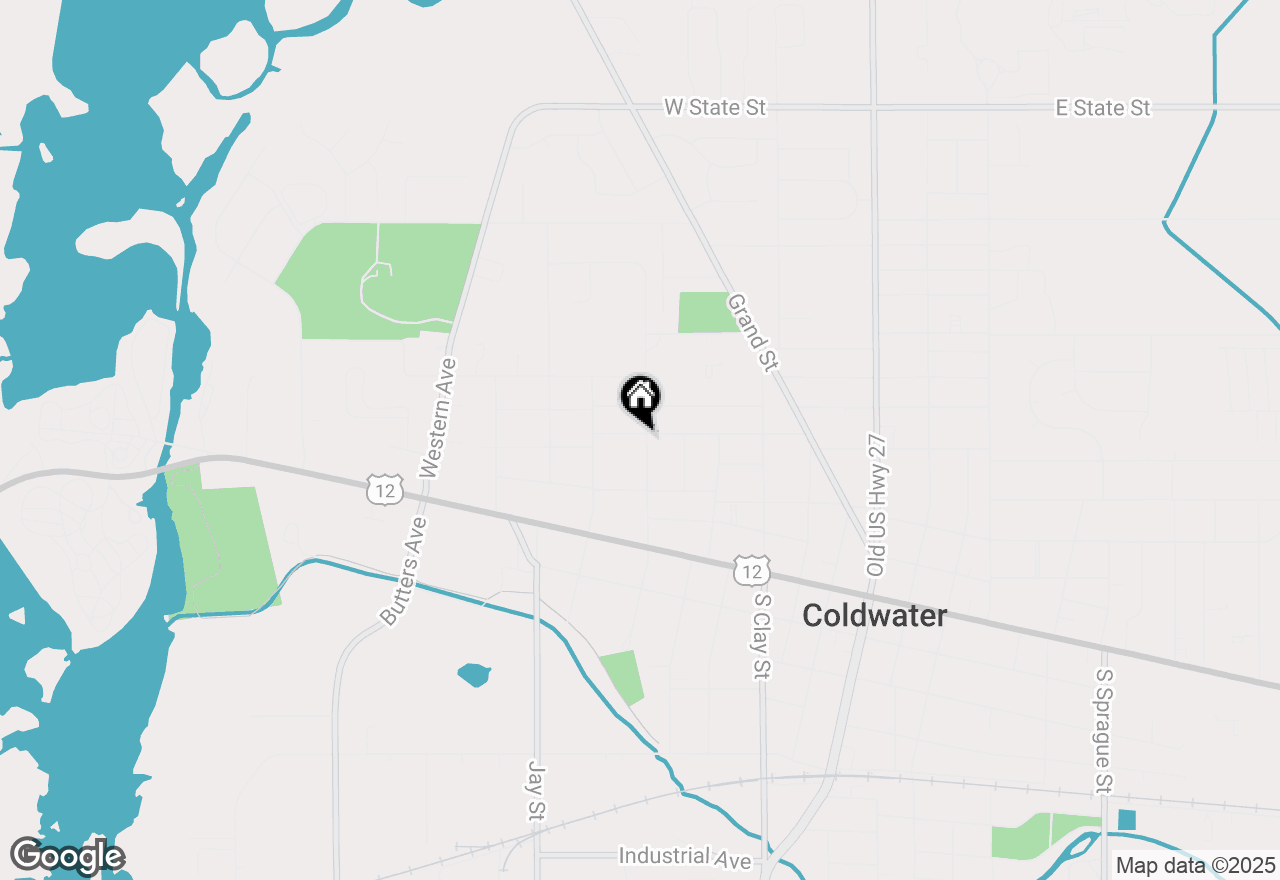 Map of 113 N Fremont Street, Coldwater, MI 49036