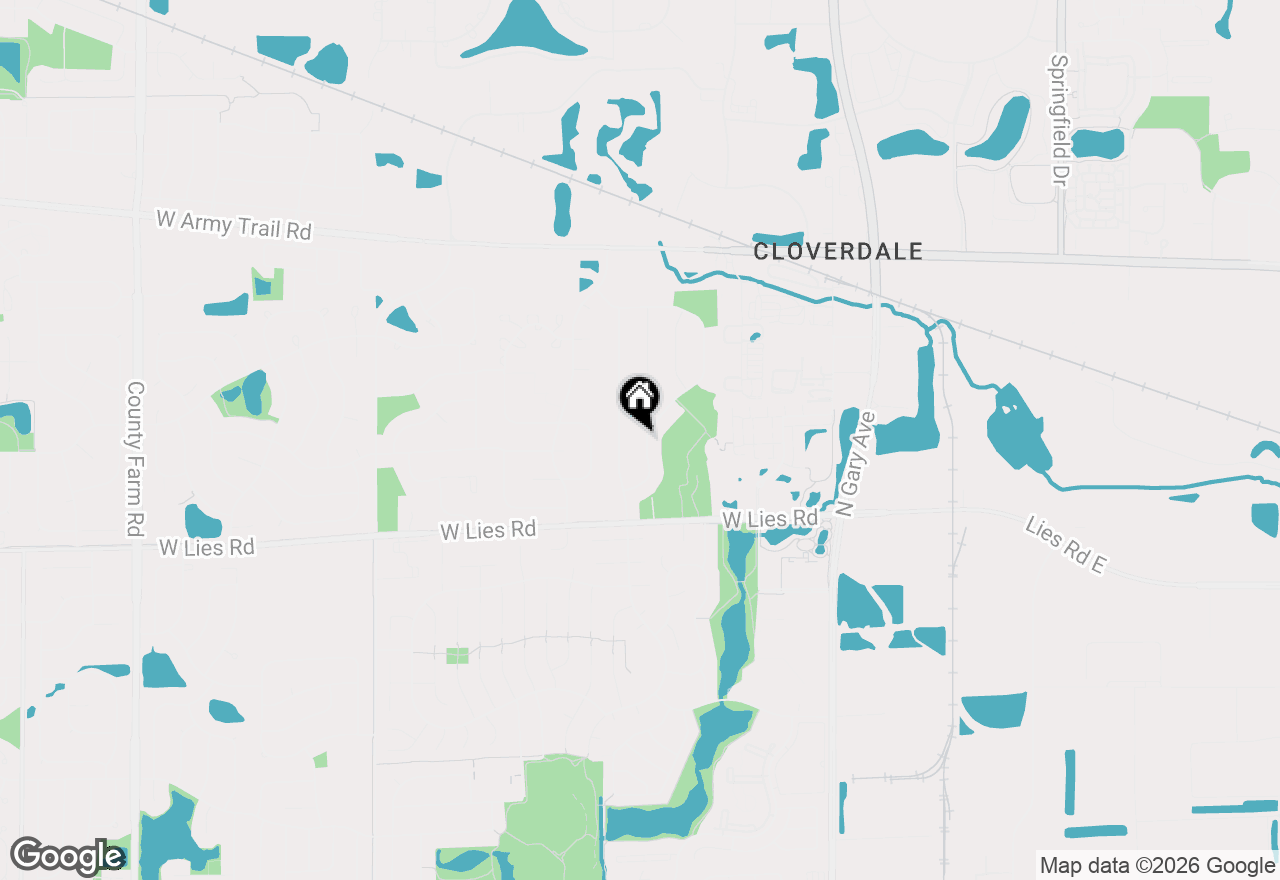 Map of 1116 Adler Street, Carol Stream, IL 60188