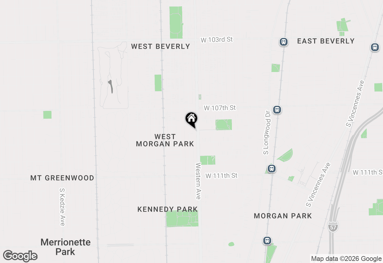 Map of 10825 S Artesian Avenue, Chicago, IL 60655