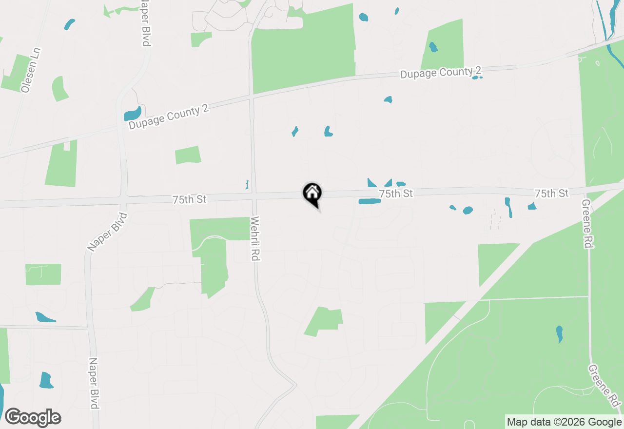 Map of 1661 Estate Circle #1661, Naperville, IL 60565