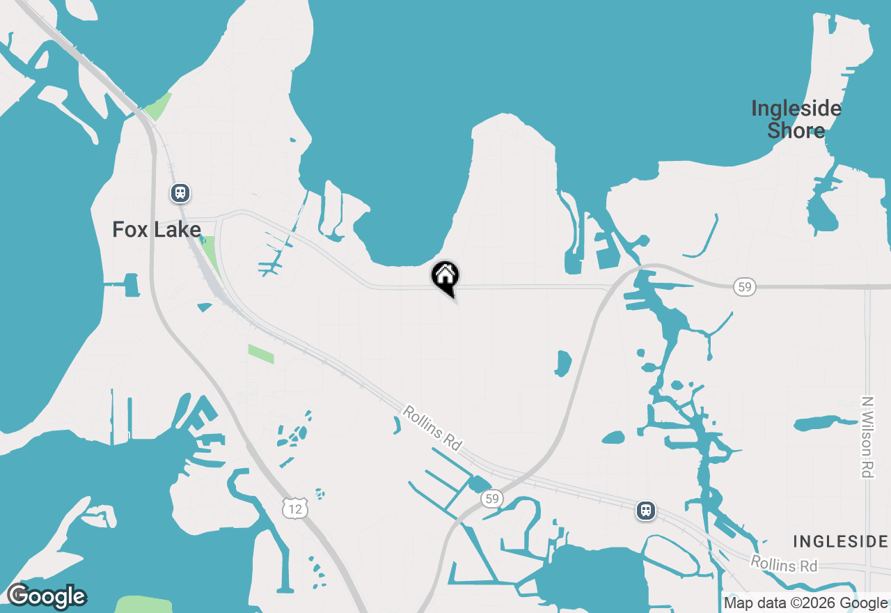 Map of 11 S Lake Avenue, Fox Lake, IL 60020