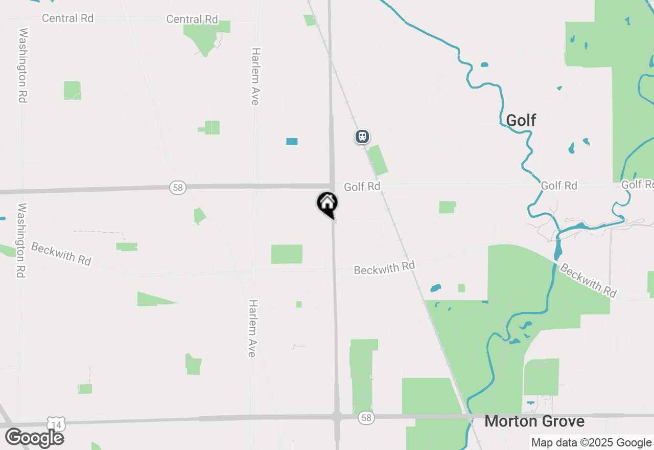 Map of 9424 Waukegan Road, Morton Grove, IL 60053