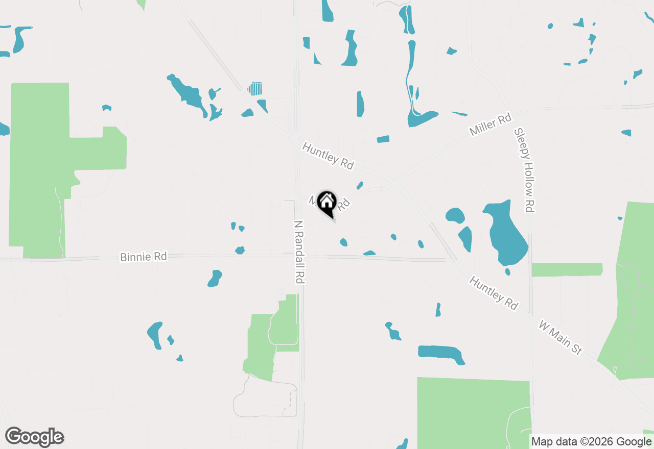 Map of 8113 Sierra Woods Lane, Carpentersville, IL 60110