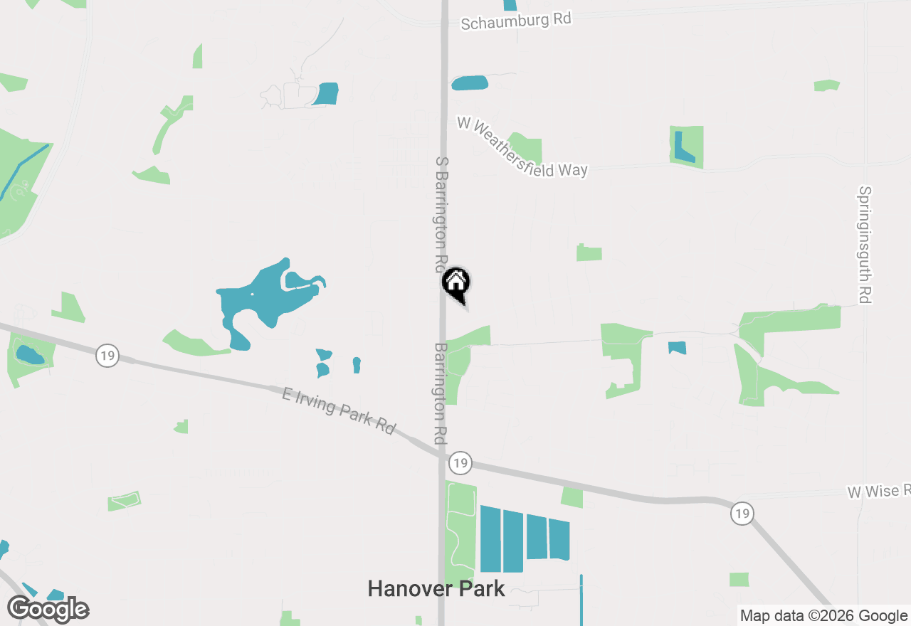 Map of 7820 Pebblebrook Circle, Hanover Park, IL 60133