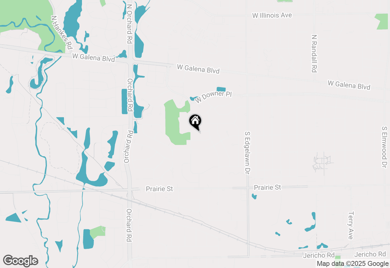 Map of 2080 Carolyn Road, Aurora, IL 60506