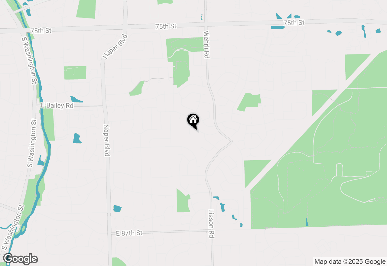 Map of 1748 Bucknell Court, Naperville, IL 60565