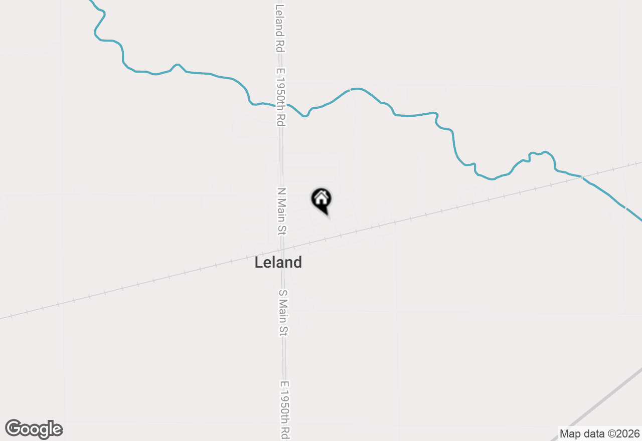 Map of 210 E North Street, Leland, IL 60531